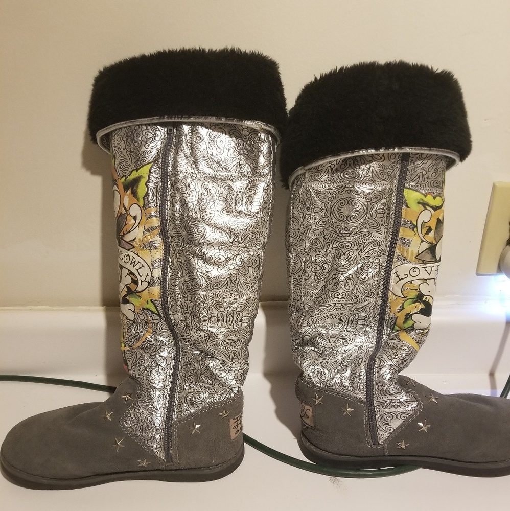 Ed hardy boots